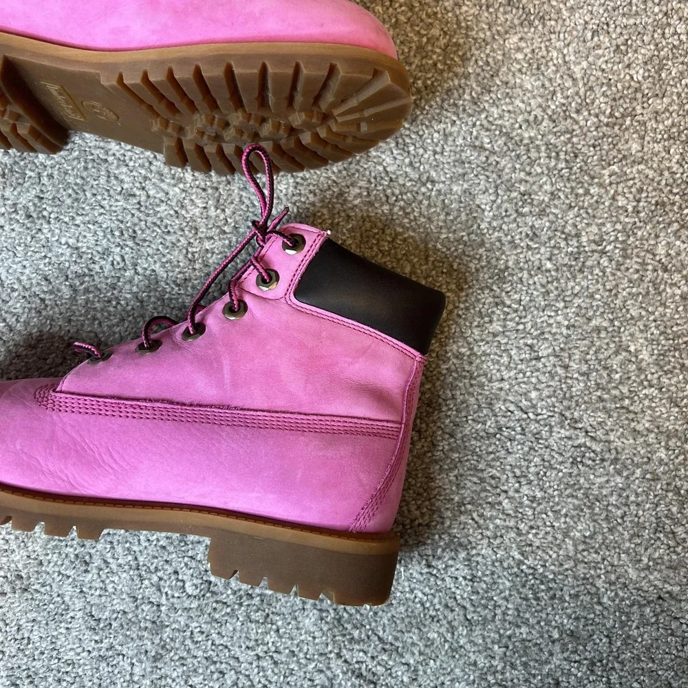 Timberland Boots boys Size 7 6 Inch Premium Waterproof‎ Leather Limited Edition